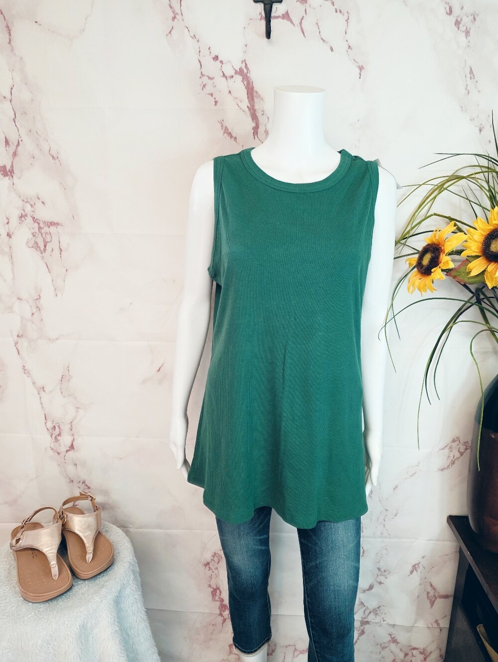 Lane Bryant & EVRI Plus Size 22 24 2X Tank Tee Bundle Bird Print Set - Picture 3 of 12